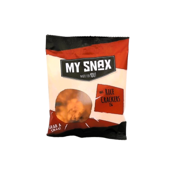 My Snax BBQ Fried Rice Crackers 15g